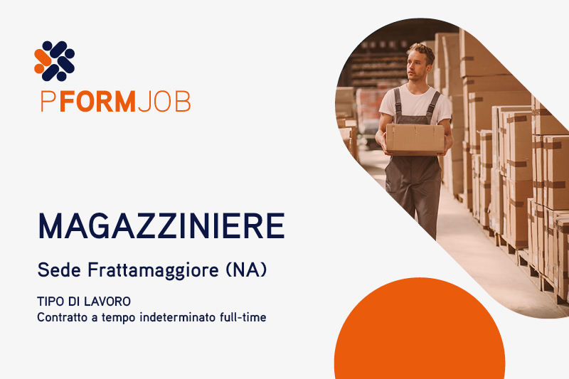 offerta di lavoro: magazziniere