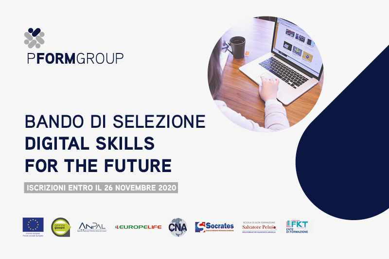 Bando di selezione Digital Skills for the future